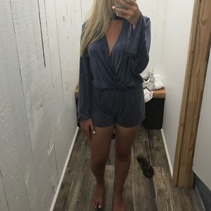 Sexy and soft backless romper. Never been worn!